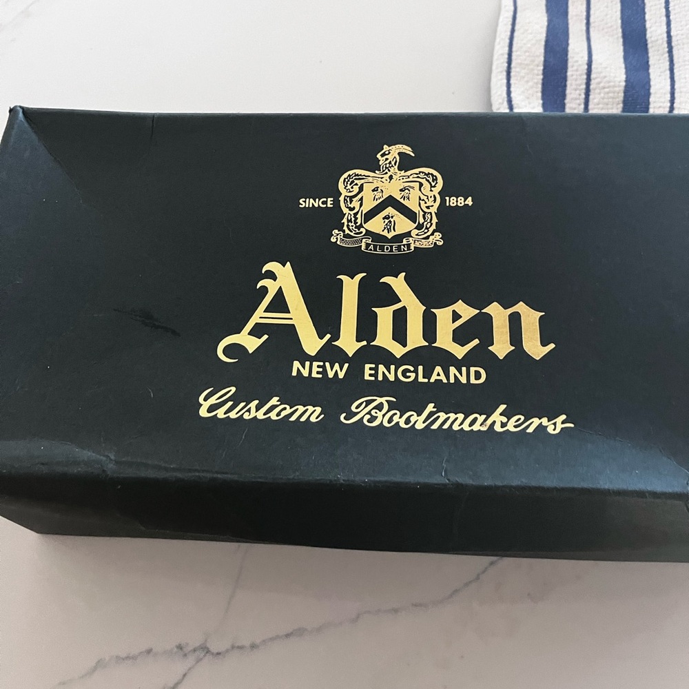 Alden Black Leather Traditional men’s dress shoe